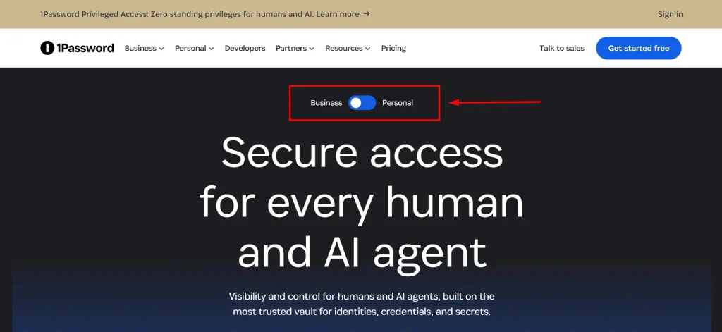 1password login step 2