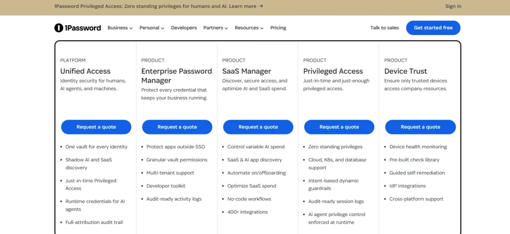 1password enterprise